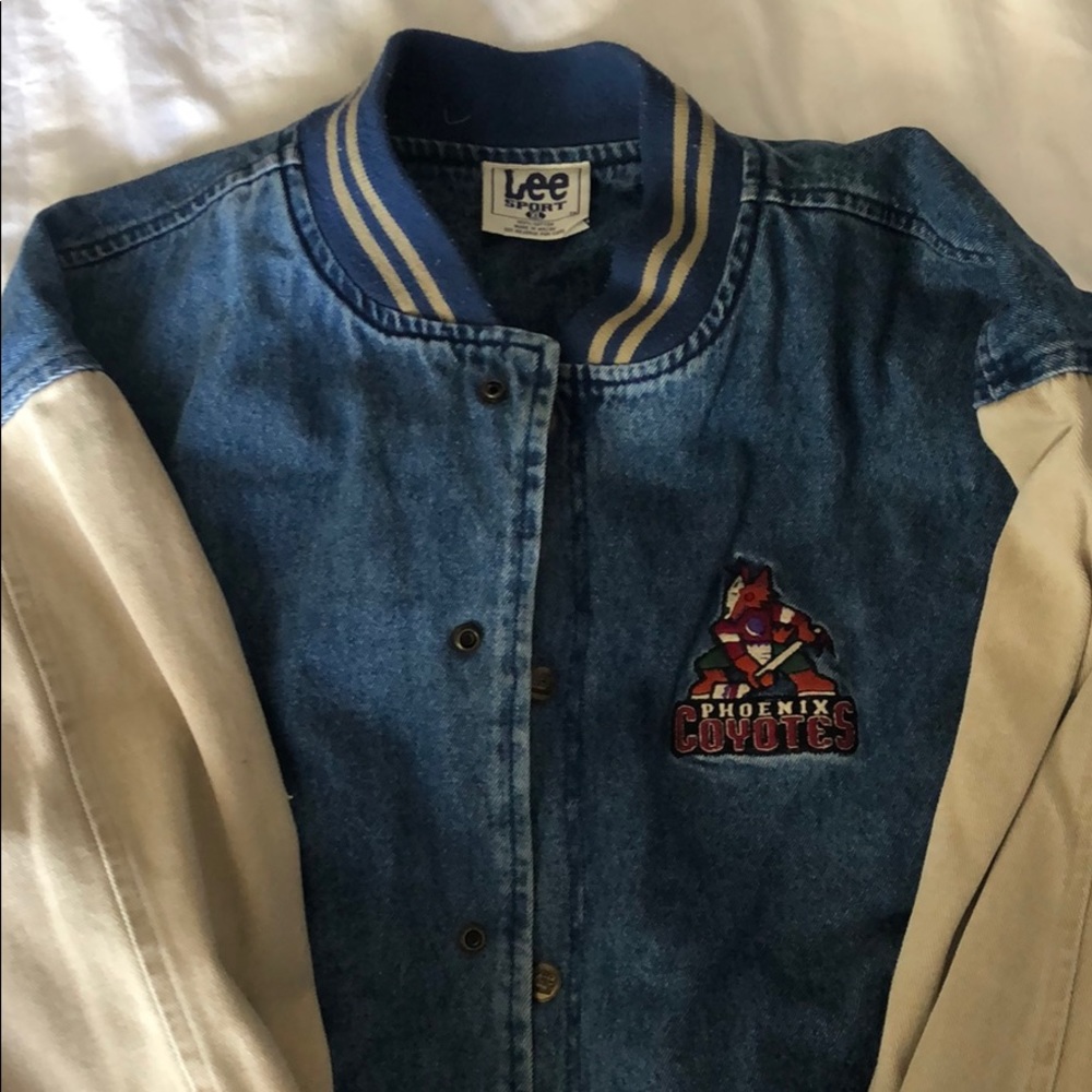Lee Sport Phoenix Coyotes Denim Jacket